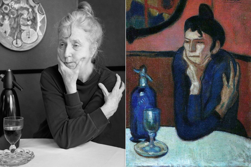 Archisearch - Absinthe Drinker by Pablo Picasso, 1901–02
